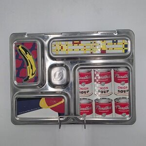 PlanetBox Rover Stainless Steel Bento Lunch Box Campbell 5 Compartment